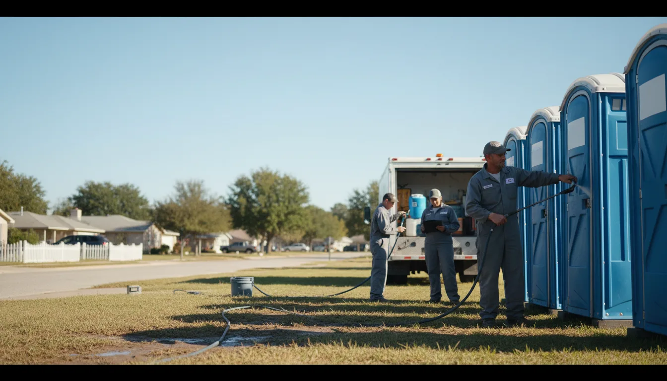 Long-Term Portable Toilet Rental in Guerra, TX near me